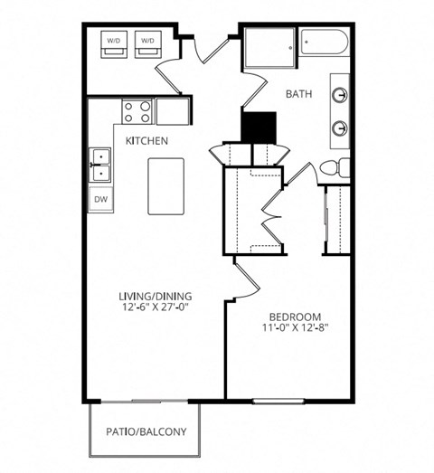 a floor plan of a house